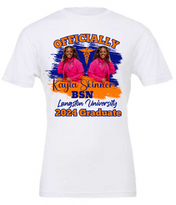 Kayla Skinner - 2024 Graduation Shirt - White