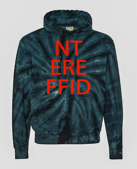 Blue green best sale tie dye hoodie